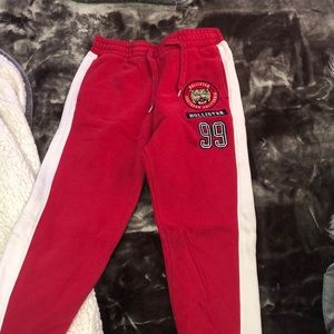 Red Joggers